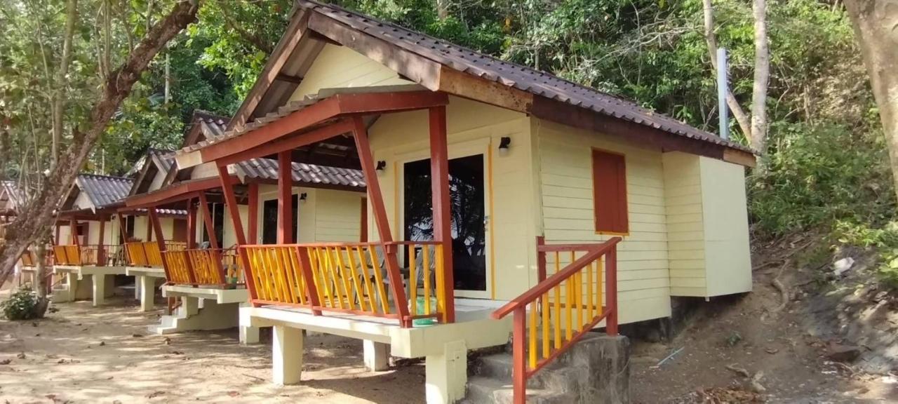 Longbeach Bungalow Kohmook Ko Mook Buitenkant foto